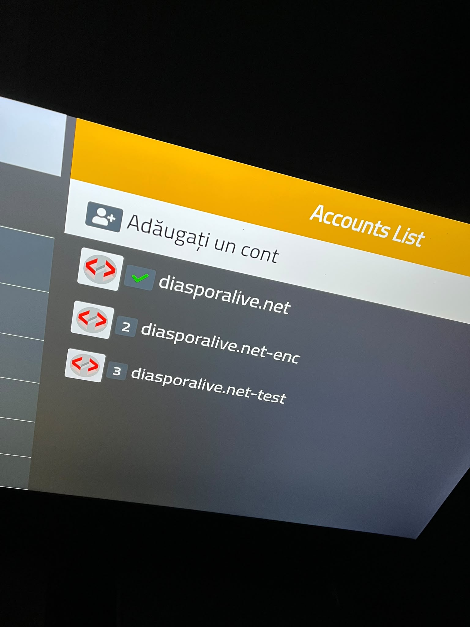Playlist accounts