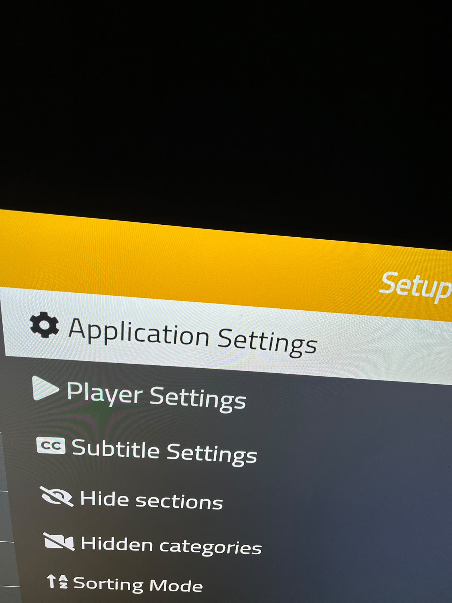 App Settings
