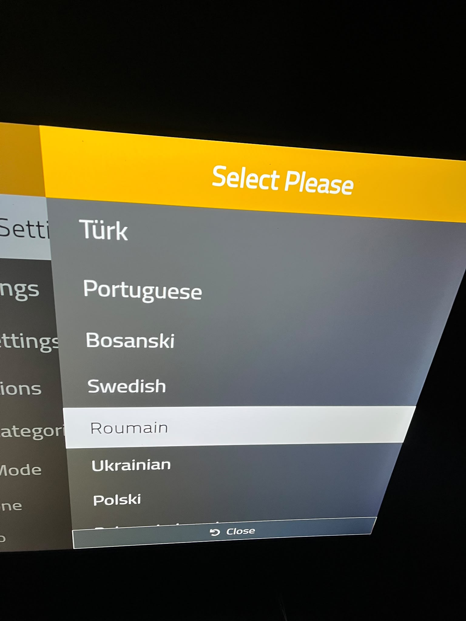 Select Language